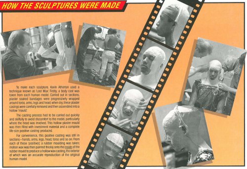 More behind the scenes coverage from 1986 from the pamphlet